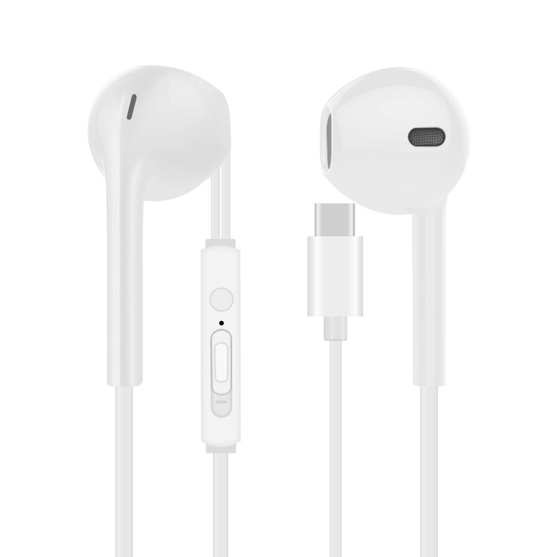 VPB interfaz tipo-c totalmente Compatible, tendencia de , auriculares universales,: S17C White Upgrade