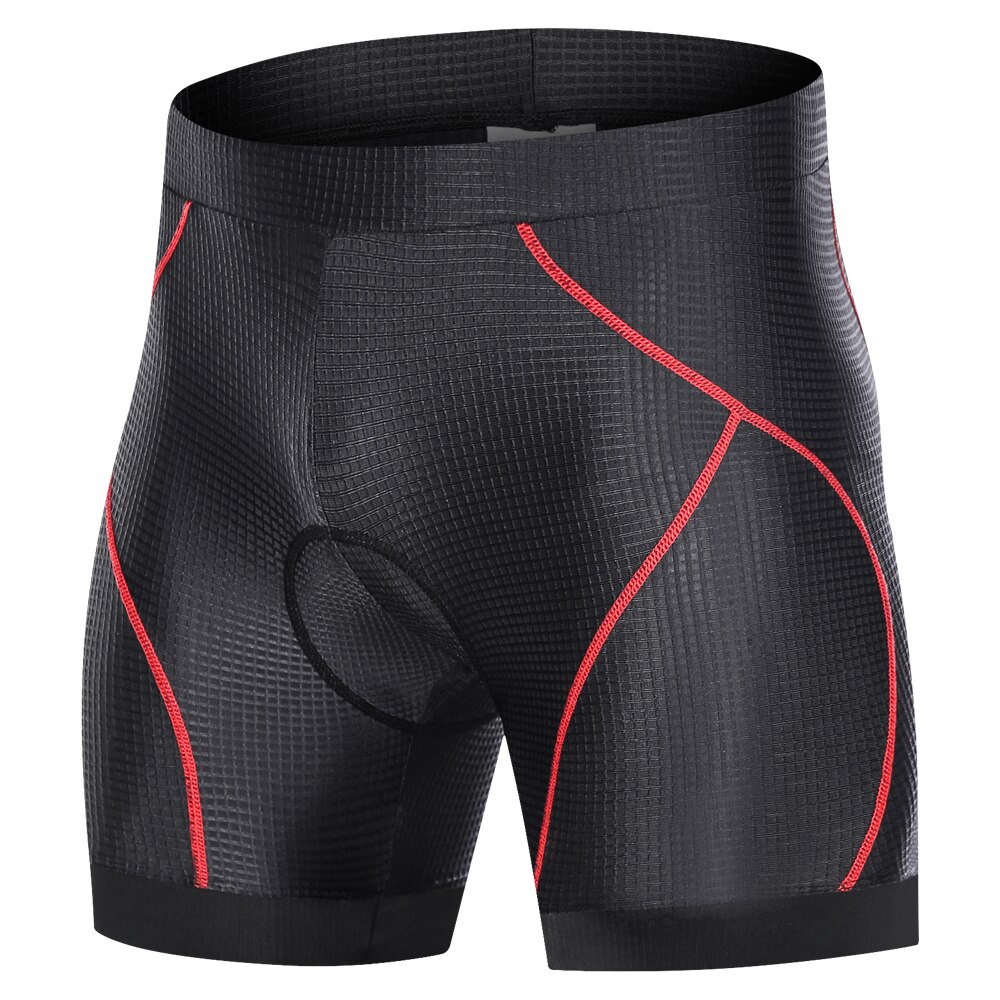 Hommes vélo rembourré Shorts anti-dérapant jambes poignées cyclisme 3D sous-vêtements rembourrés vélo rembourrage équitation vélo sous-vêtements Shorts cyclisme: Beige / L
