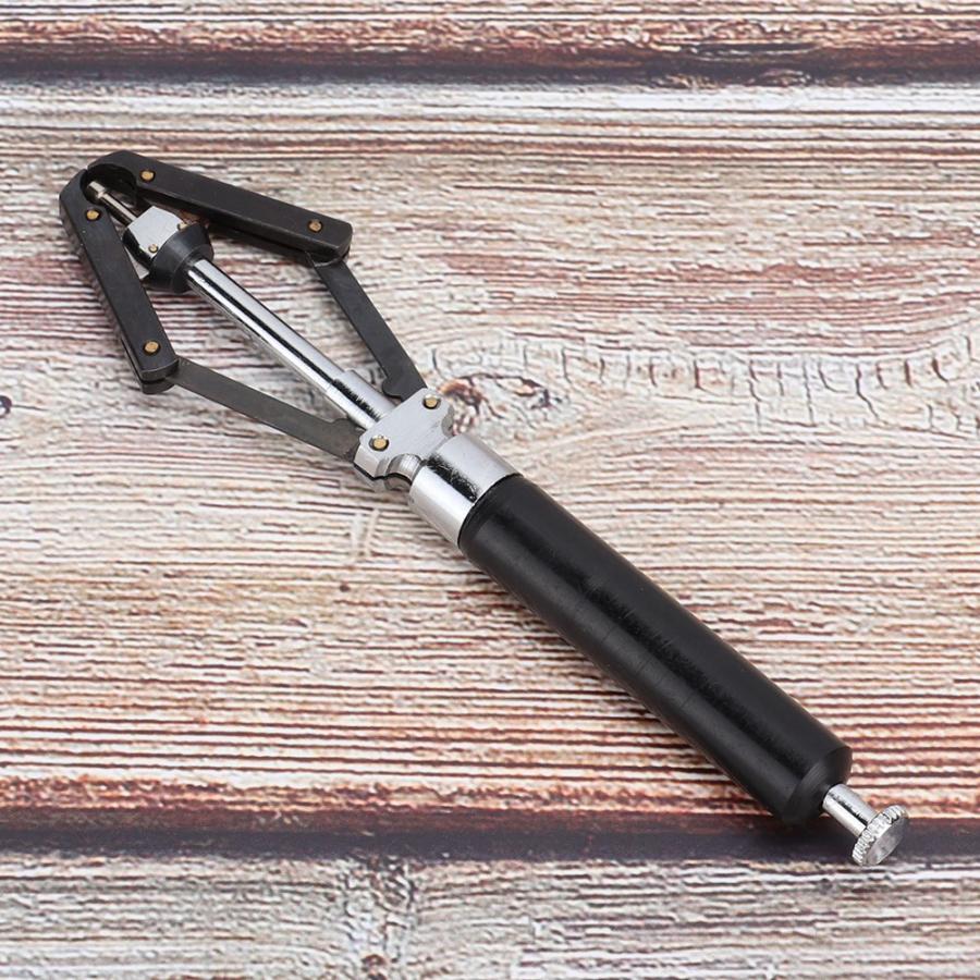 1Pc Watch Hand Remover Lifter Presto Plunger Puller Fitter with Handle Steel Watch Repair Tool Accessory for Watchmaker Black
