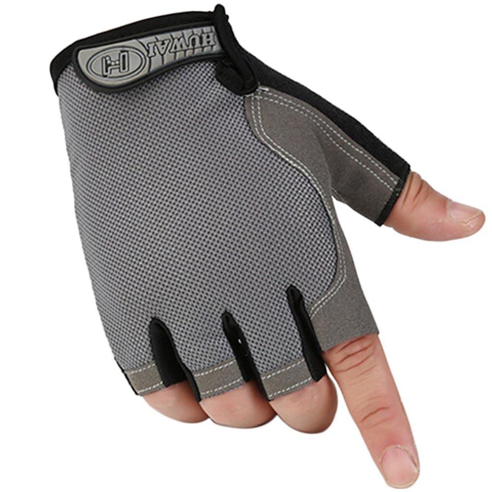 1 Paar Fitness Half Vinger Handschoenen Outdoor Multifunctionele Sport Handschoenen Gewichtheffen Bodybuilding Gym Handschoenen: H