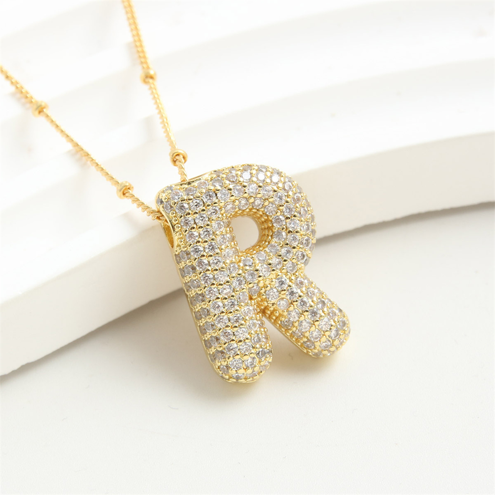 Colgante Vintage de acero inoxidable con letra dorada, Collar con inicial del alfabeto de A-Z para mujer, Collar de cadena, de joyería: Chapado en cobre envejecido