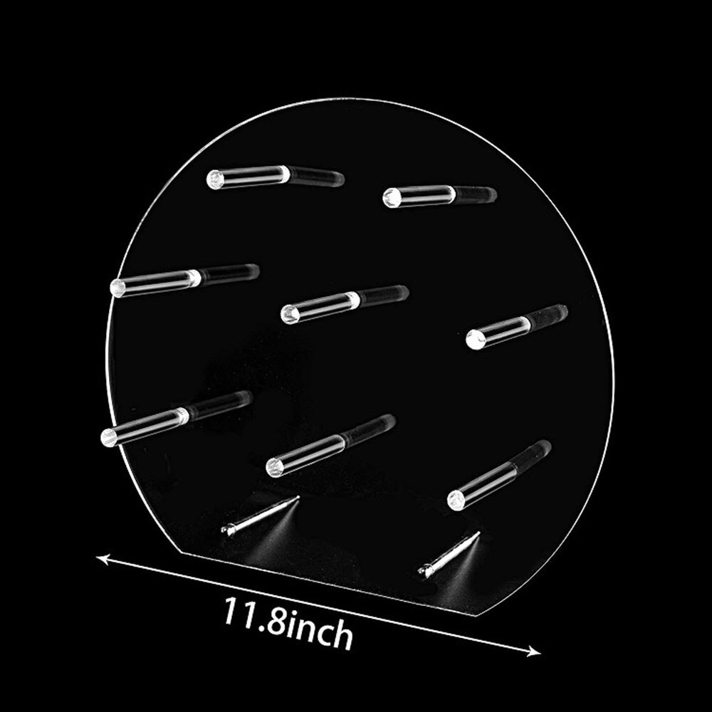 Acrylic Donut Display Stand Wedding Birthday Party Cake Transparent Rack storage stand Semi-circular Dessert Donut Display Stand