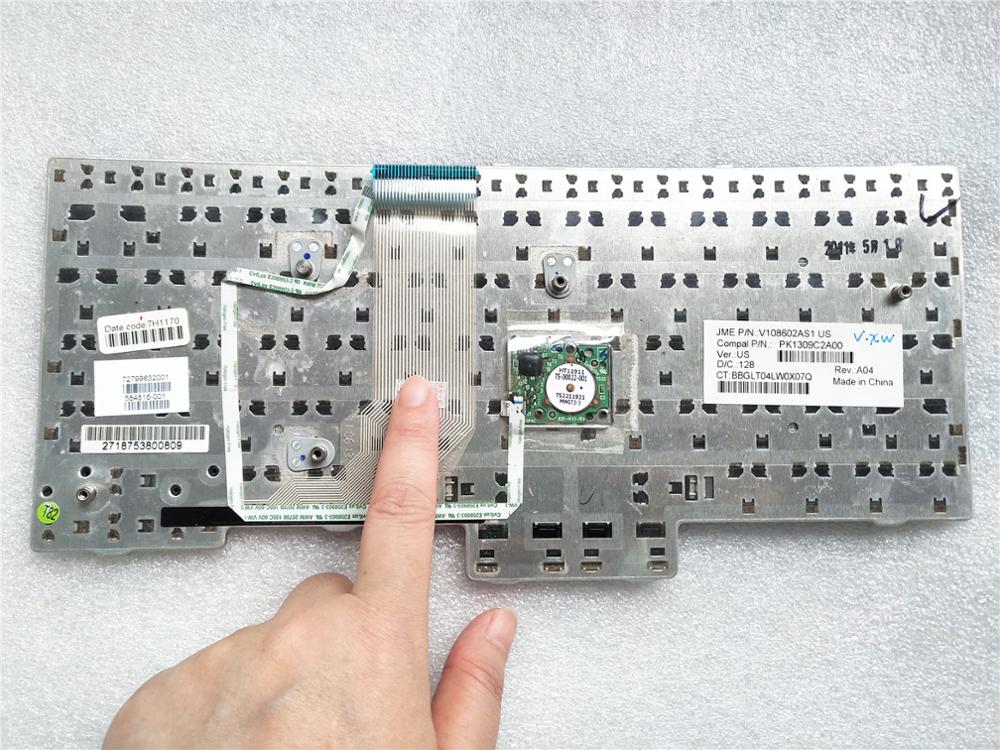 Laptop tablet keyboard for HP Elitebook 2540P 2540