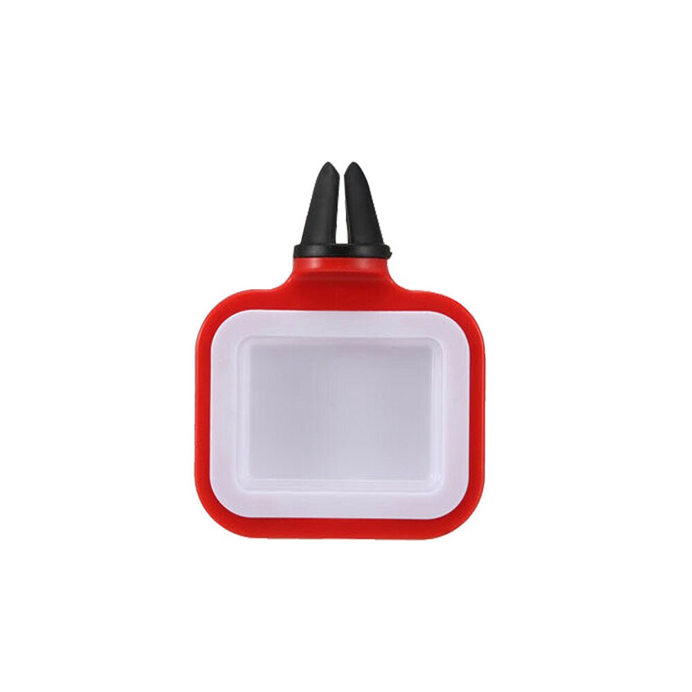 1 Pcs Portablecar Saus Houder Voor Ketchup En Dompelen Sauzen Auto Saus Houder Interieur Accessoires Auto-Styling: Rood