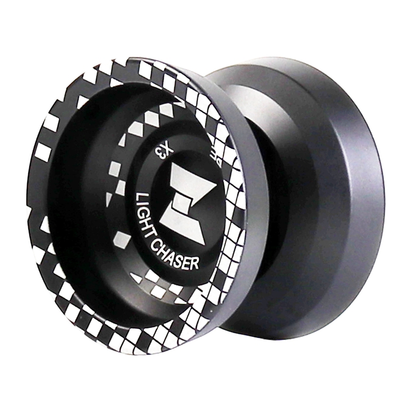 LIGHT CHASER X3-Yoyo competitivo, Yoyo de aleación para principiantes, fácil de volver y practicar trucos con guante y cuerdas