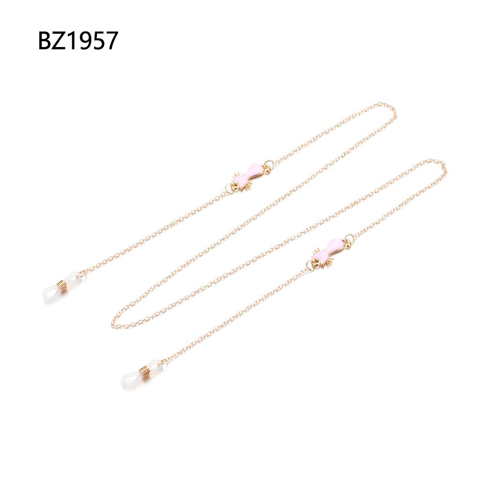 unisexe Anti-perte lunettes lanière perles lunettes de soleil chaînes lunettes de lecture retenue lunettes sangle support cordon collier: BZ1957