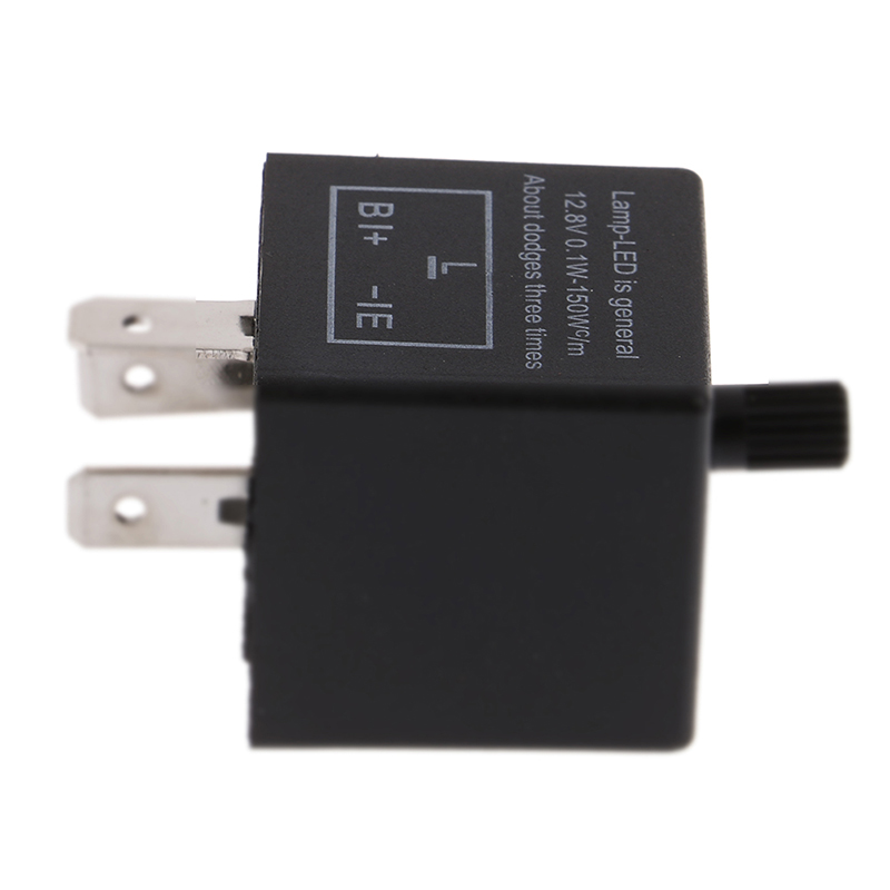 1pc 12V Adjustable 3pins Car Motorcycle LED Turn Signal Indicator Blinker Light Flasher Relay for most
