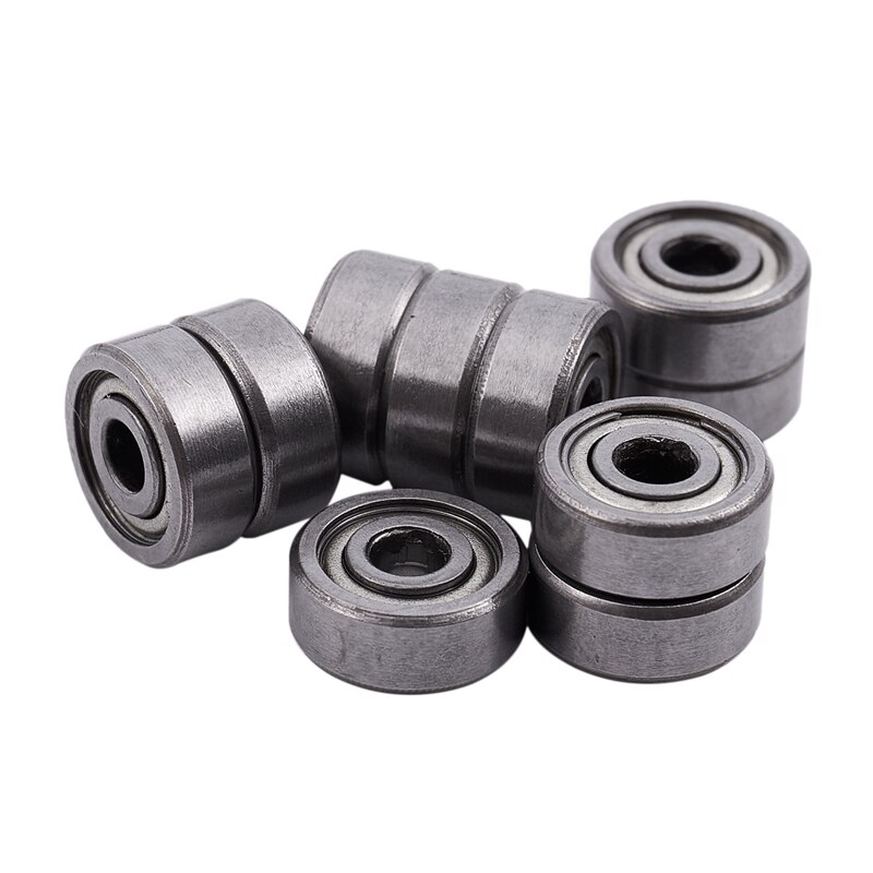 10 Pieces Miniatuur Radial Kogellagers 623ZZ 3X10X4Mm Voor Rc Auto Practico