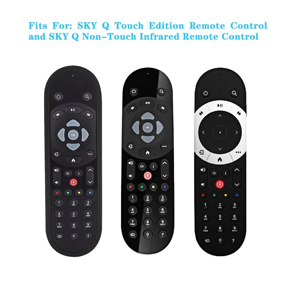 Remote Control Covers For SKY Q Shockproof Protective Case Compatible Touch And Non-Touch Skin-Friendly With Hand Loop SIKAI