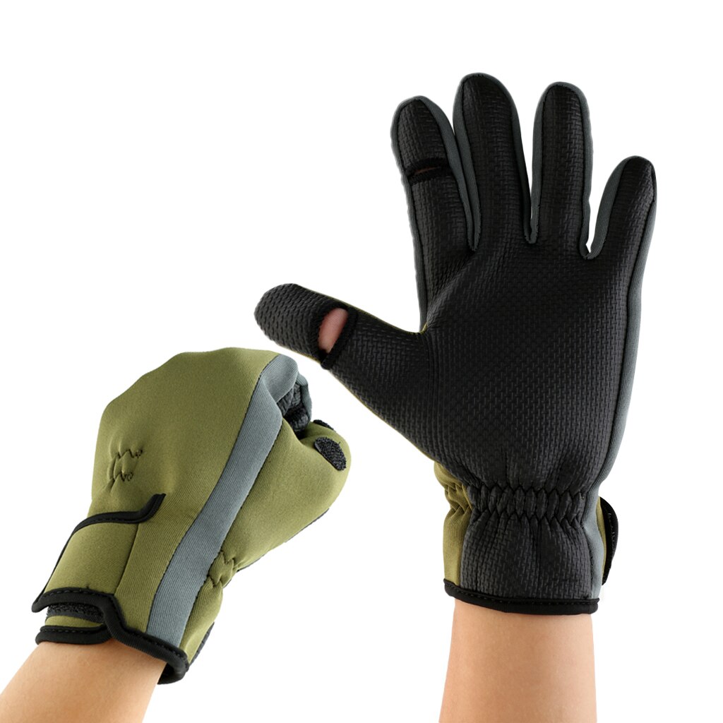 Ademend Anti-Slip Vissen Handschoenen Vingerloze Uv Zon Handschoenen Voor Outdoor Activies