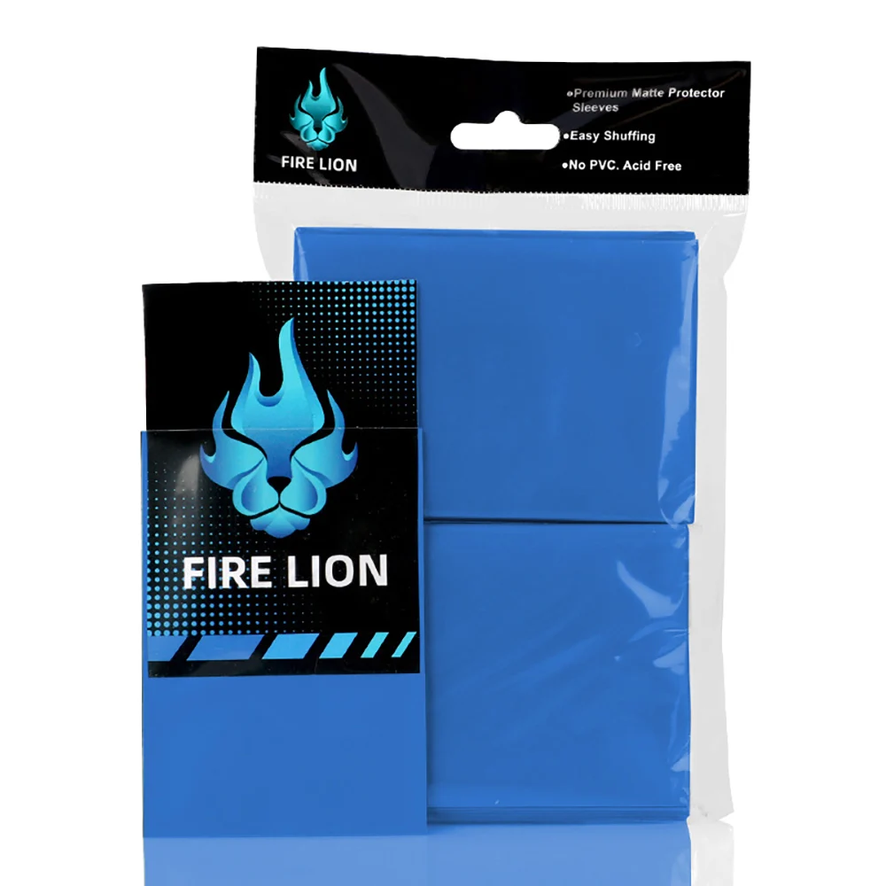 62x89mm 100PCS/Set Solid Matte Trading Card Sleeves Top Loading Japanese Size Card Protector for YGO: one