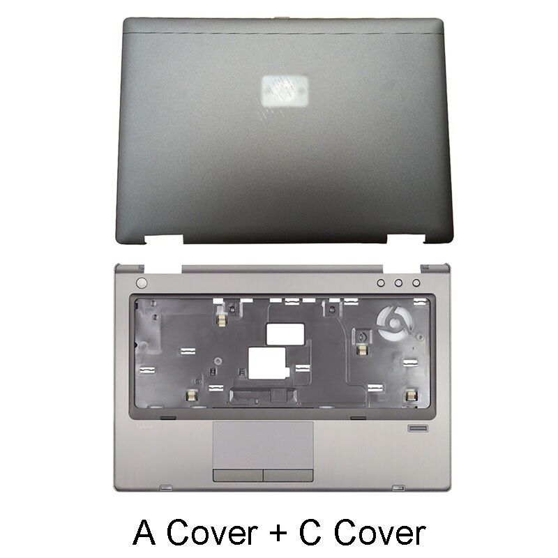 Coque arrière avec repose-paume pour HP Probook, pour modèles 6460B, 6465B, 6470B, 6475B, avec charnières A B, C, D, 684338, 001, 642778, 001,