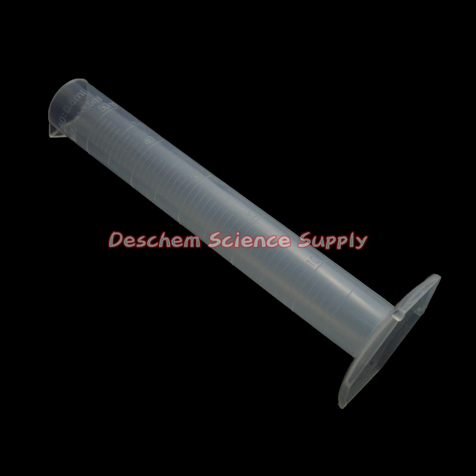 50mL Lab Polypropylene Measuring Cylinder,PP Laboratory Plasware