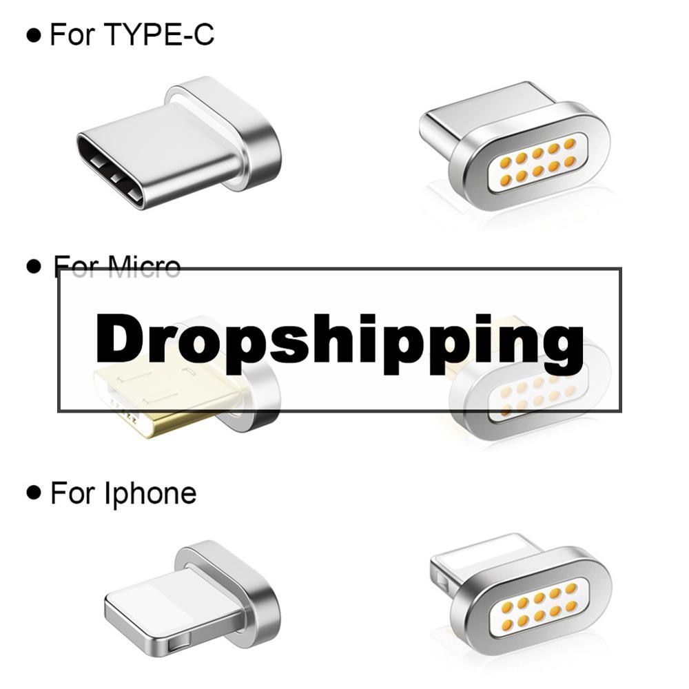 Magnetische Overdracht Connector Magnetische Micro Usb Connector Adapter Ios Android Type-C Magnetische Adapter