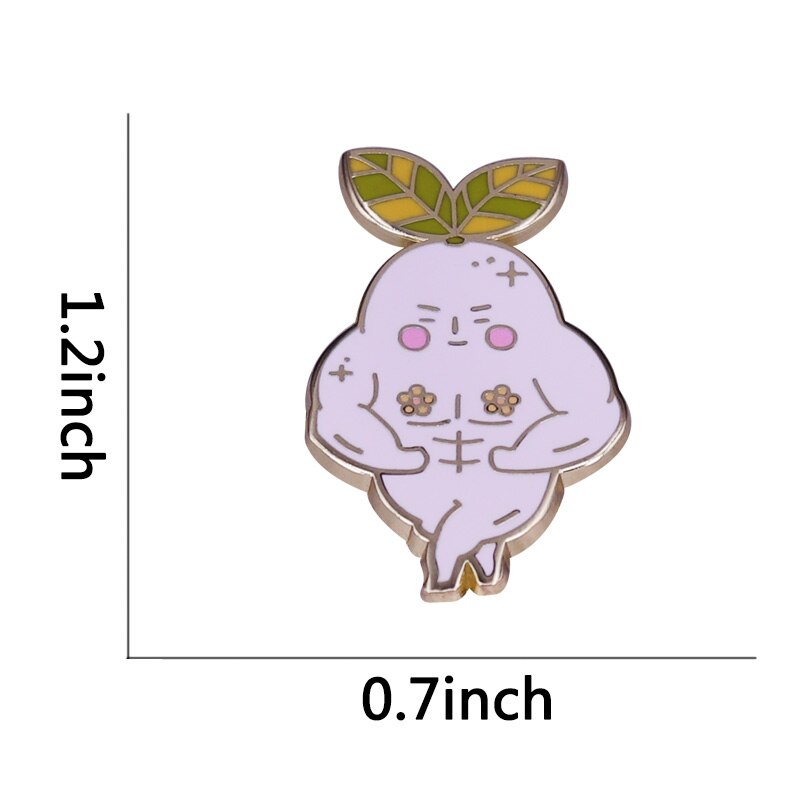 This glorious creature rare form of Radish Spirits pin Get this big boi home and watch him make your plants bloom