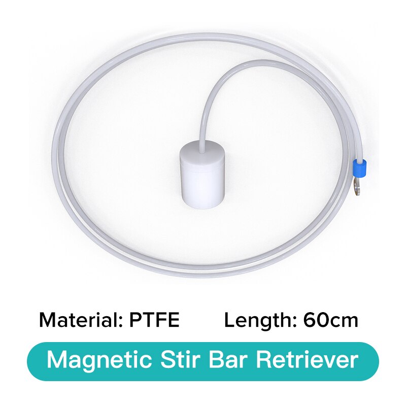 Joanlab Officiële Winkel 400Mm 600Mm Ptfe Magneetroerder Roer Bar Retriever-Buigbare Polyethyleen Anti-Corrosieve Lab levert: 600mm