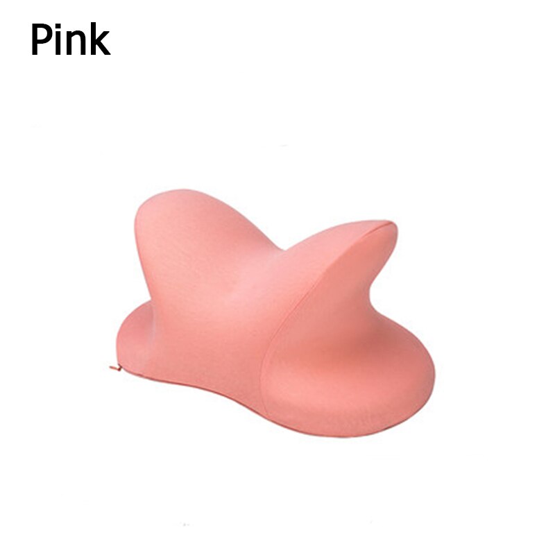 Peiduo Innovatieve Memory Foam Kussen Thuis Orthopedisch Kussen Geschikt Voor Volwassenen Teenagers Kantoor Rust Nekbescherming Dutje Kussen: Pink / Adult