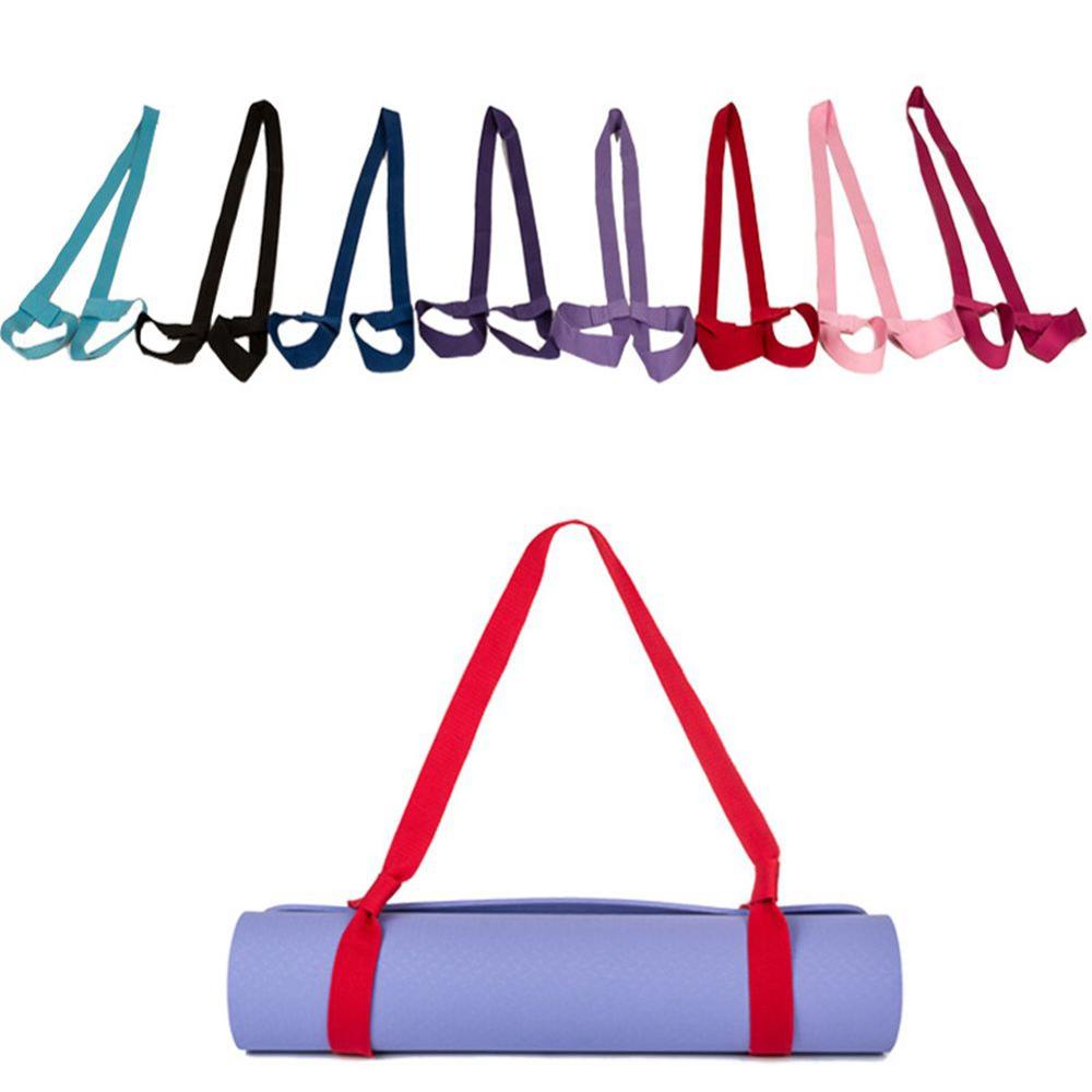 Yoga Mat Rope Adjustable Elastic Sports Sling Shoulder Carry Straps Belt Fitness Supplies Exercise Stretch Yoga Belt Fitness
