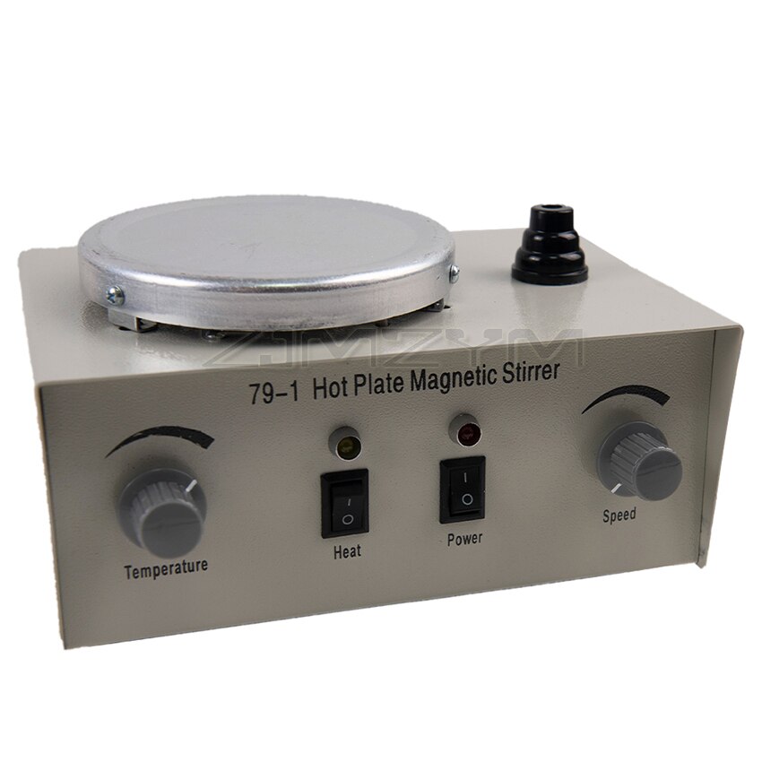 110/220V Agitateur Magnétique Chauffant 79-1 Laboratoire Chauffage Double Contrôle Mélangeur Pour Mélanger 250W 1000ml Agitateur Magnétique De Plaque Chauffante Mélangeur