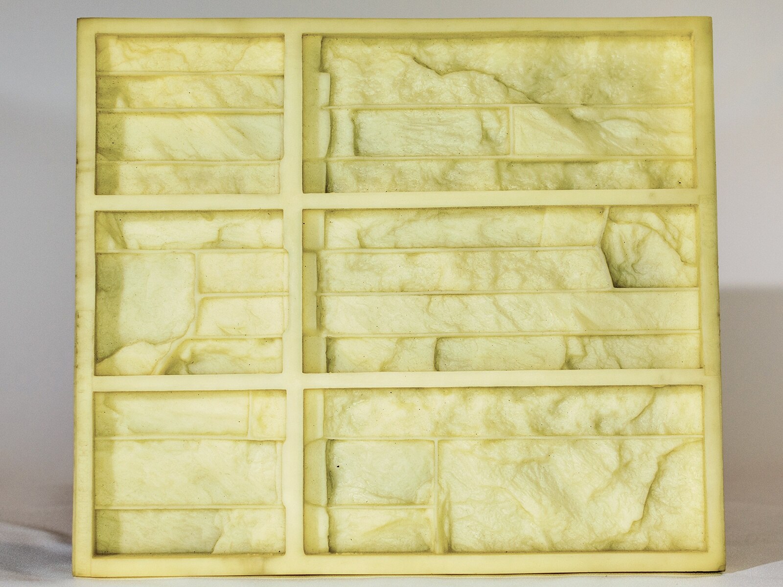 Polyurethane Molds Model Year For Concrete Plaster Stone Cement Tiles Decorative Wall