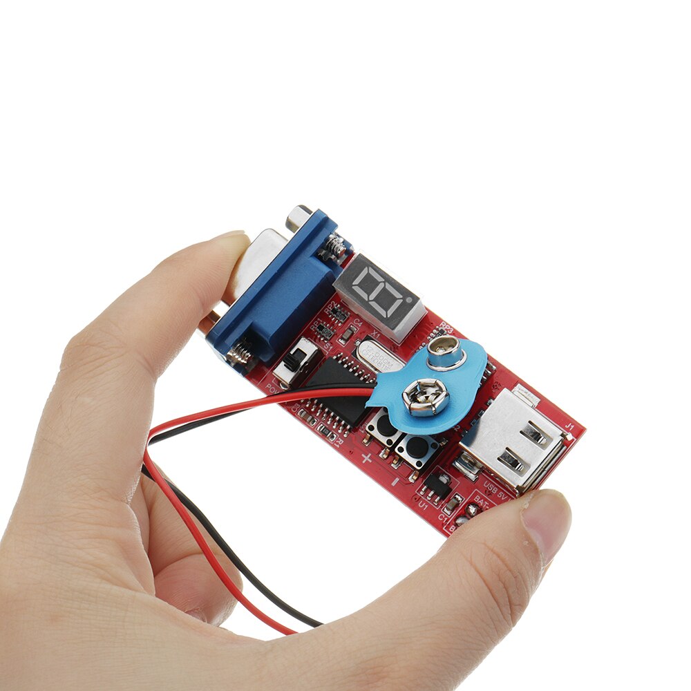 DC 9 v Draagbare VGA Signal Generator Module Lcd-scherm Test Module Met 15 Verschillende Signalen