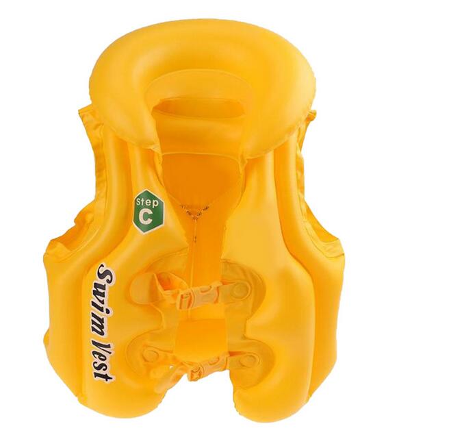 Summer kids baby Float Children's Inflatable Swimsuit Inflatable Vest Swimming Ring toys 50X43cm