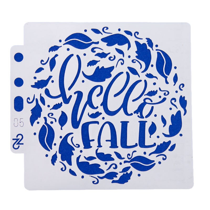 Dolce Vita Blume Sammelalbum Schablone Haus Vogel Kuchen Dekorieren Werkzeug DIY Dekorieren Fondant aufbringen Druck sprühen Vorlage