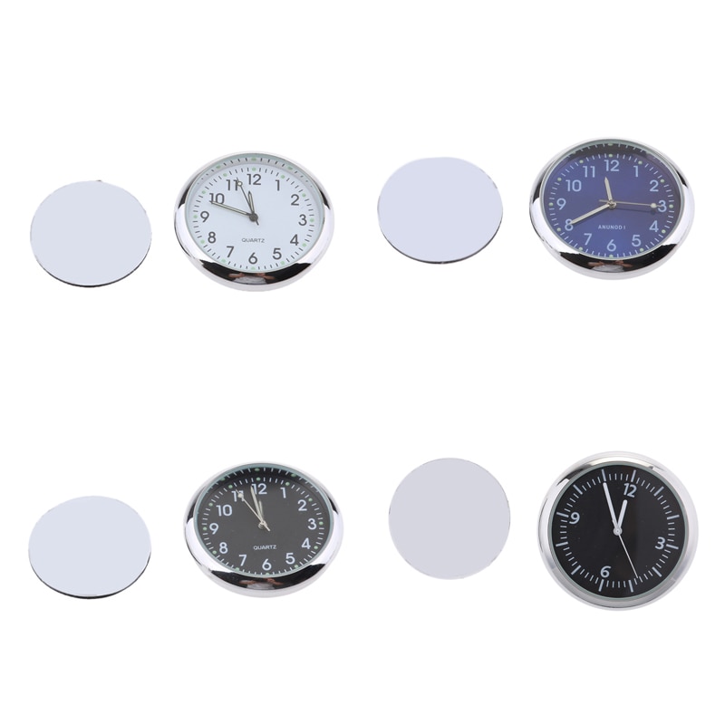 Horloge de tableau de bord universel pour voiture, horloge classique à Quartz, pièce de rechange pour automobile, 40x40x7mm