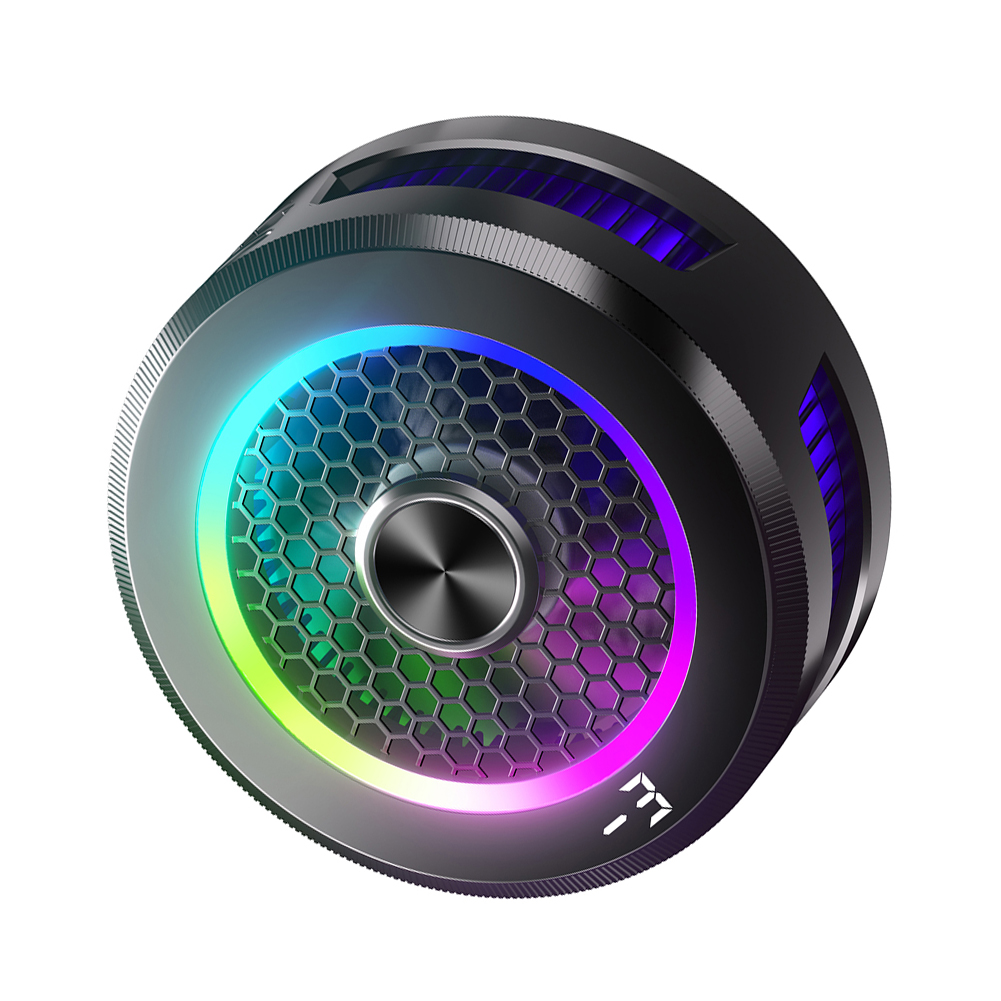 Magnetische en achterclip telefoonkoeler 3-modi Halfgeleiderkoeling Koeling Telefoonradiator voor Android Iphone PUBG Game Cooler