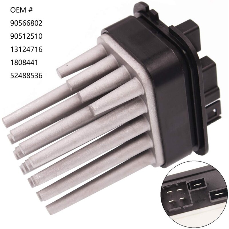 90566802 for Vauxhall Opel Astra Corsa Meriva Zafira Saab AC Blower Heater Regulator 90512510 13124716 1808441 52488536