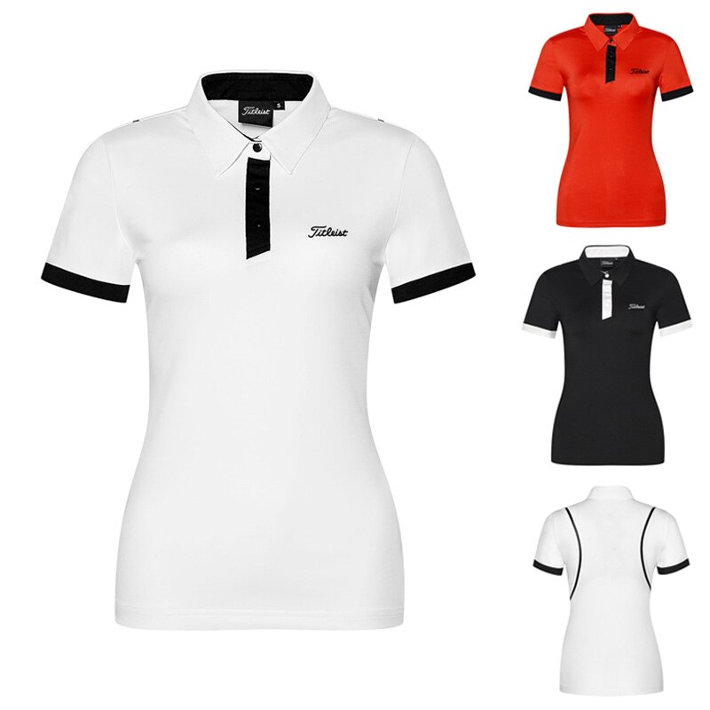 Women's Wear Golf T-Shirt Summer Sports Short Sleeve Shirt Breathable Men's CLOTHING