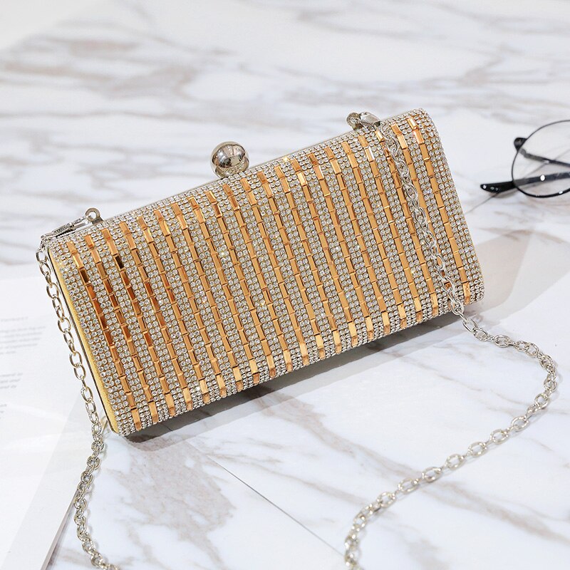 MAGICYZ Frauen Abend Tasche Schwarz/Silber Hochzeit Partei Taschen Diamant Strass Kupplungen Kristall Bling Gold Kupplung Taschen Geldbörsen
