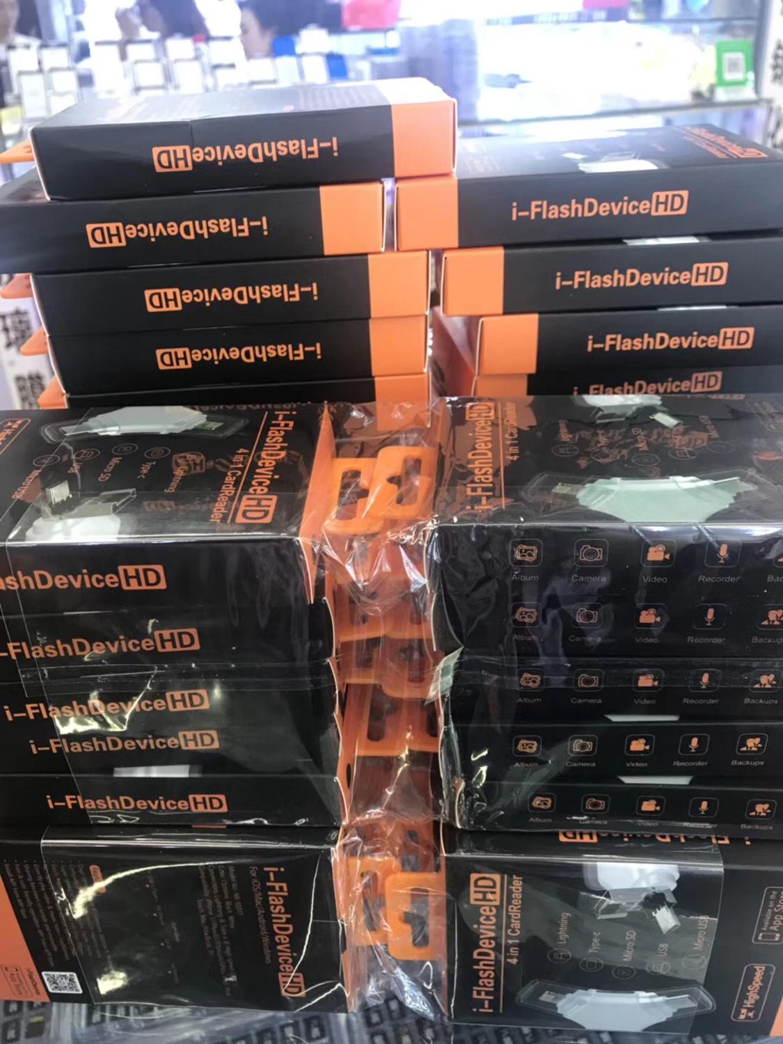 Otg 4 in 1 kaartlezer micro usb adapter tf micro sd kaartlezer voor android ipad/iphone 7 plus 6 s 5s macbook voor samsung  s5 s6 s7