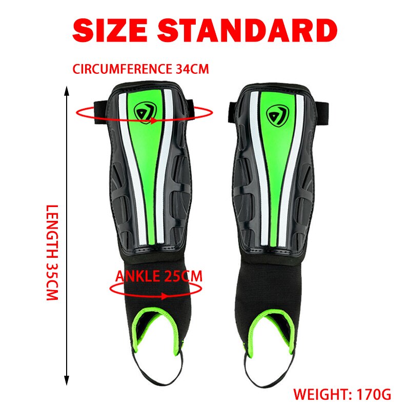 A Pair Soccer Shin Guards Hockey Shin Guard Ankle-support Soccer Match Training Protective Equipment Football Sports Protection