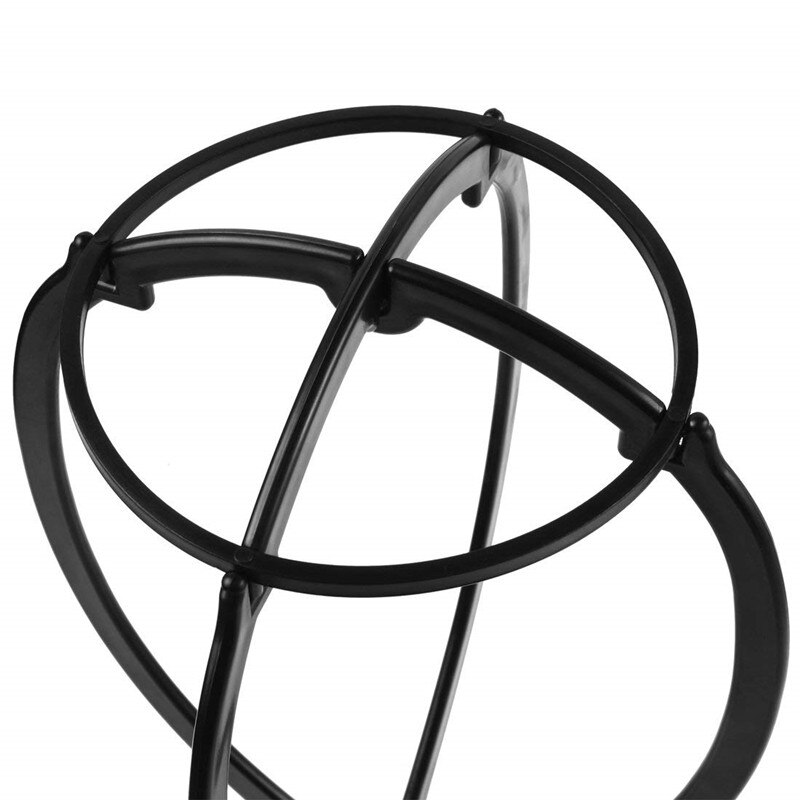3Pcs/Lot Wig Stand Multi-Purpose Use Hat Wig Hair Head Stand Travel Foldable Flexible Plastic Wig Holder
