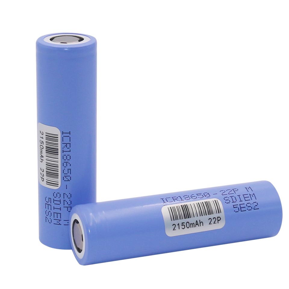 Pilas recargables de litio, ICR18650-22P, 18650 mAh, 2200 V, originales, ICR18650, 22P, 3,7