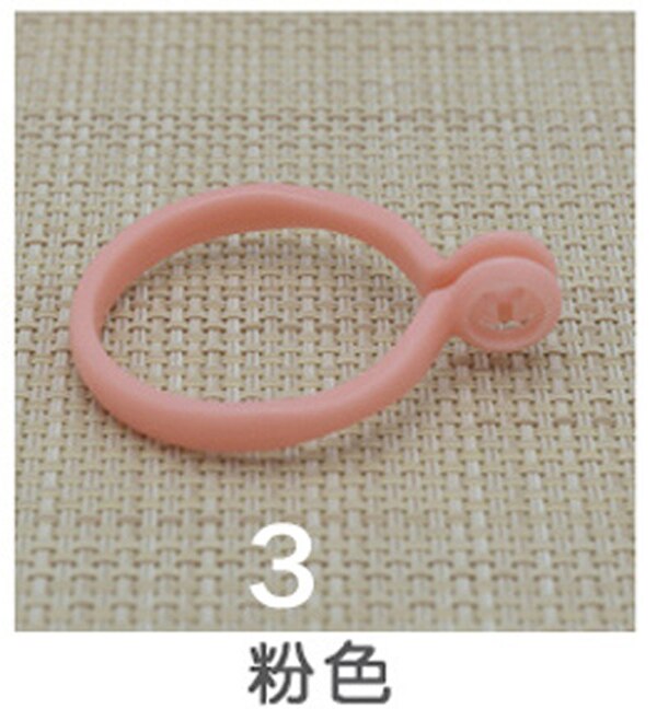 30 Stks/partij Kleurrijke Movable Plastic Gordijn Rod Clips Venster Douchegordijn Ringen Opknoping Klem Ring Tringle Gordijn Clips -40: 03