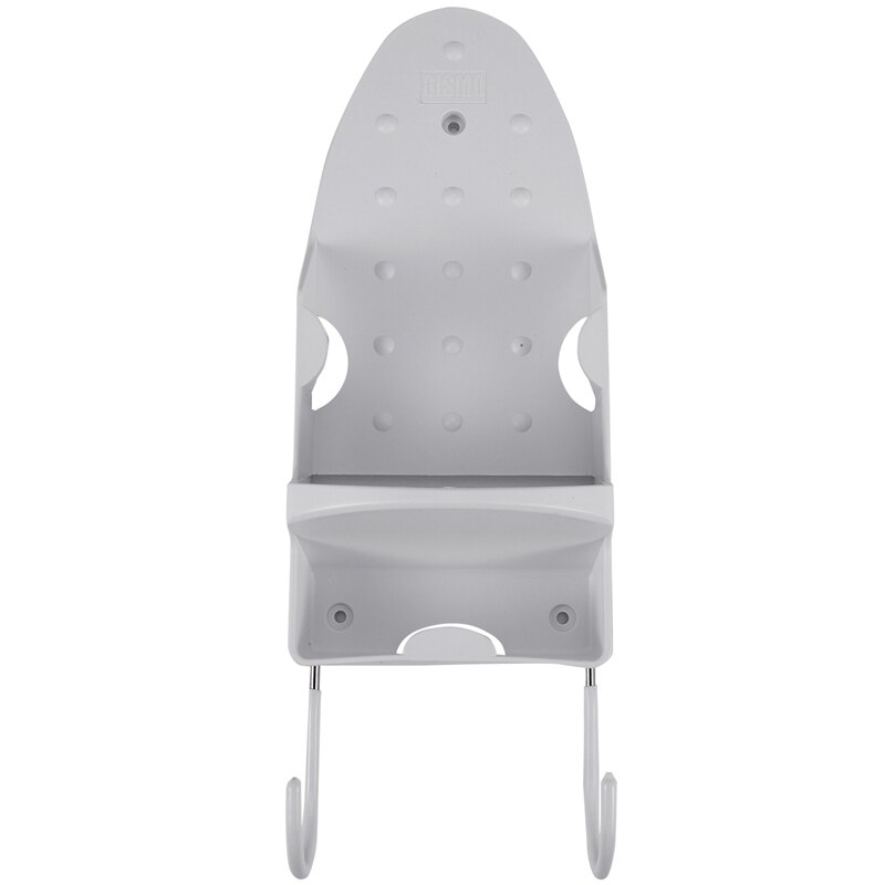 Wall Mount Strijkplank Mount Tegen Muur Of Deur Ijzeren Organizer Kamer Strijkplank Hanger Hotel Elektrische Ijzer Opslag: WHITE