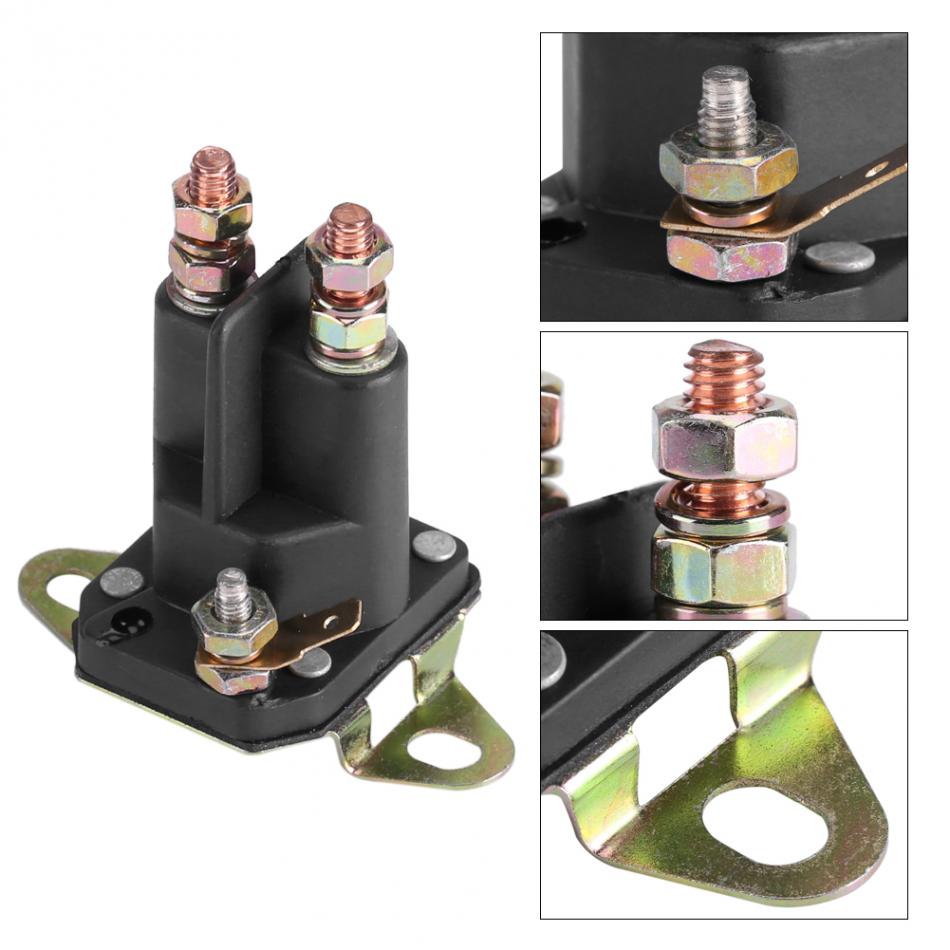 3 Pole Universele Starter Solenoid 12 V VOOR MTD 109946 146154 1753539 AM138497 Perfect voor techniek machines voertuigen