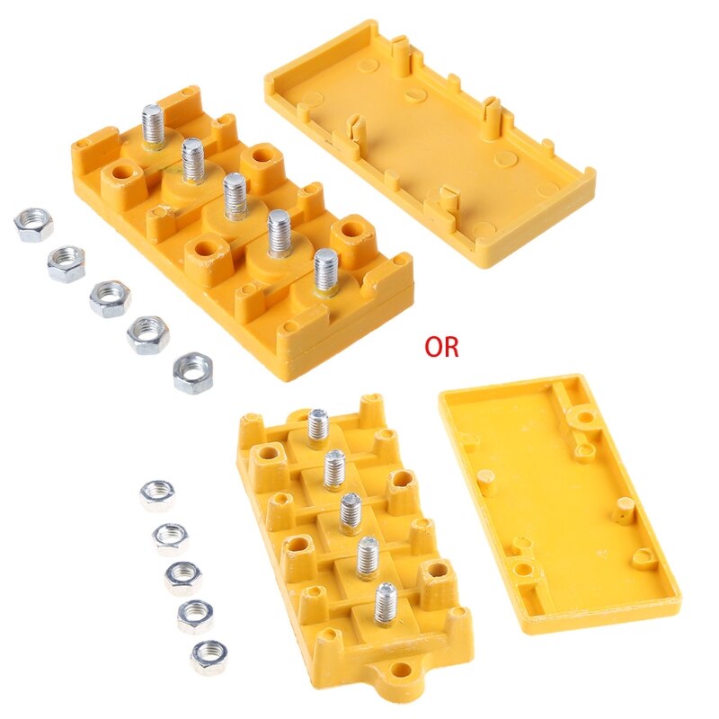 Electric Bicycle E Bike Motor Controller Wire Connection Box Insulation Box Phase Battery Wire Connector: 5