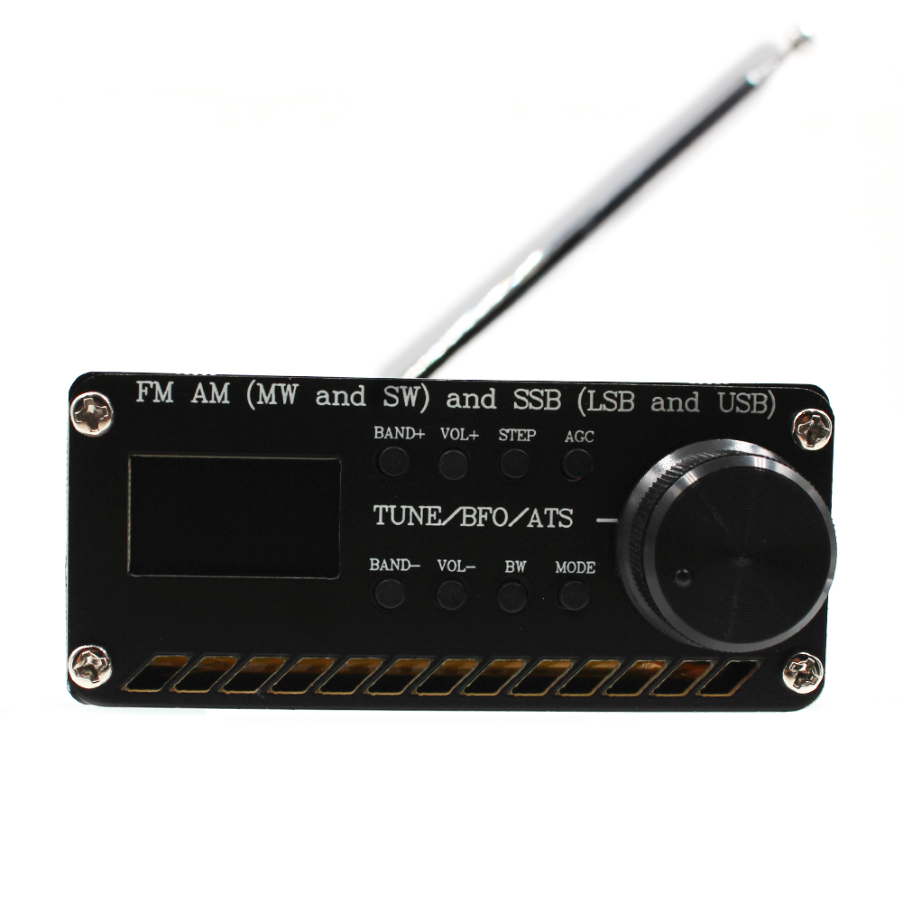 Emergency Hand Crank Weer Radio SI4732 Alle Band Radio Ontvanger Fm Am (Mw Sw) ssb (Lsb Usb) Commerciële Ham Radio