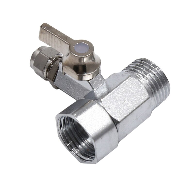 Bathroom 3 Way Diverter Hose Faucet Connector Fitting T Shape Adapter Connector Shower Arm Toilet Water Purifier Accessories