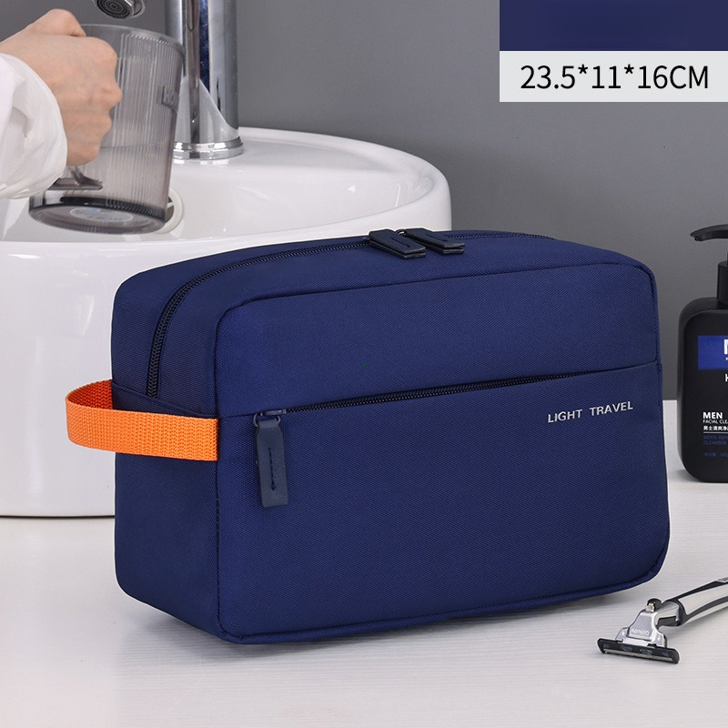 3-in-1 Travel Toiletry Bag for Men Oxford Toiletry Organizer Dopp Kit Water-resistant Shaving Bag Cosmetic Bag Makeup Organizer: black