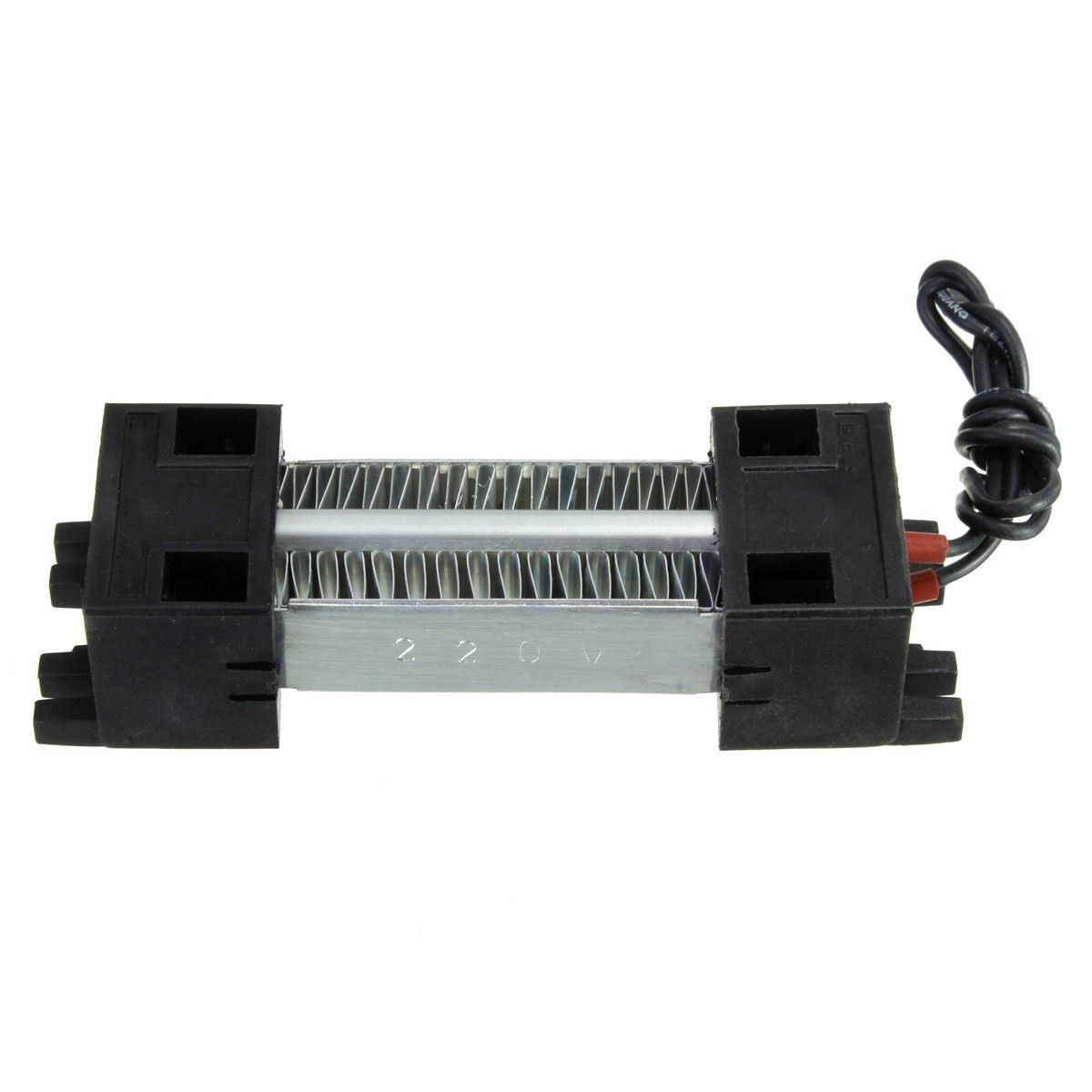 Elektrisk varmelegeme 100w 220v isoleret ptc keramisk luftvarmer ptc varmeelementer varmestråling ved luftstrøm lille instrument