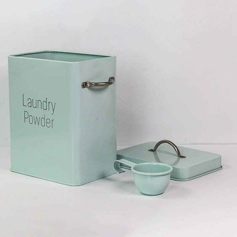 AF88 -Beautiful Powder Laundry Powder Boxes Storage with Scoop