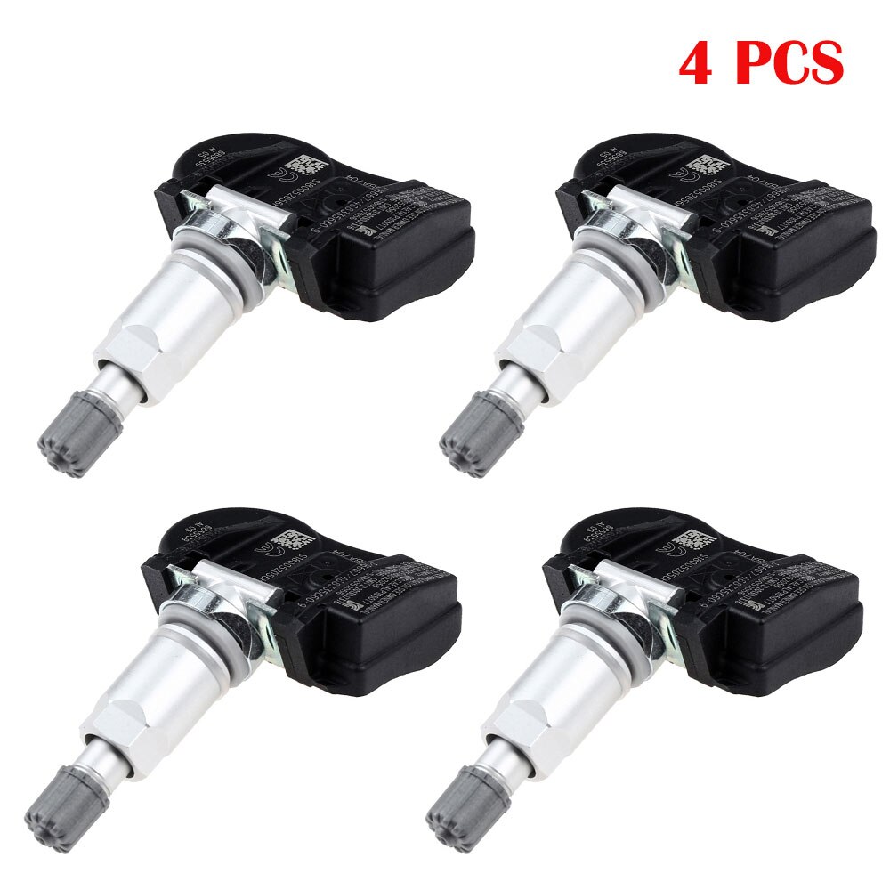 707355-10 70735510 36106881890 36106856209 6855539 Voor Bmw 433Mhz Tpms Bandenspanning Sensor: (4PCS) 707355-10