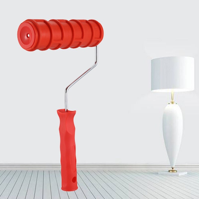 Embossed Paint Roller Wall Brick Pattern Rubber Paint Roller for Wall Decoration Paint Roller Wall Decor Brush Kids Play Too