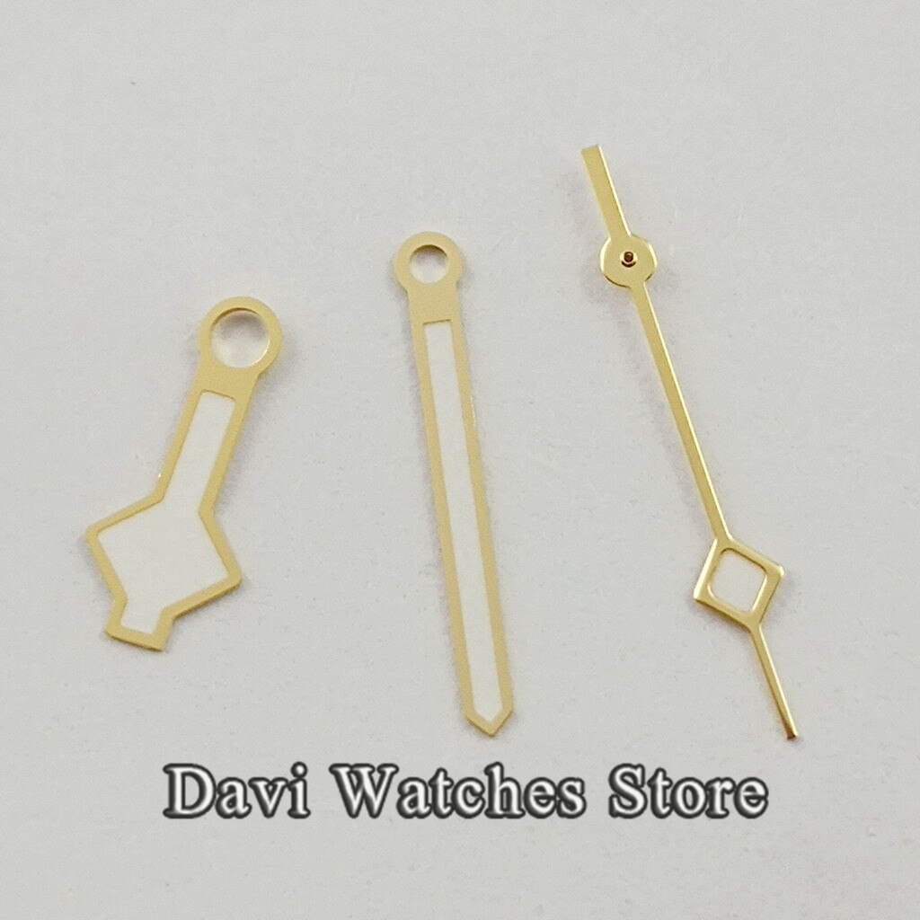 Snowflake watch hands luminous Silver/Rose gold/Yellow Fit NH35 NH36 ETA2824 2836,Miyota 8215 821A 8205,DG2813 3804 movement: D-fit nh35 nh36