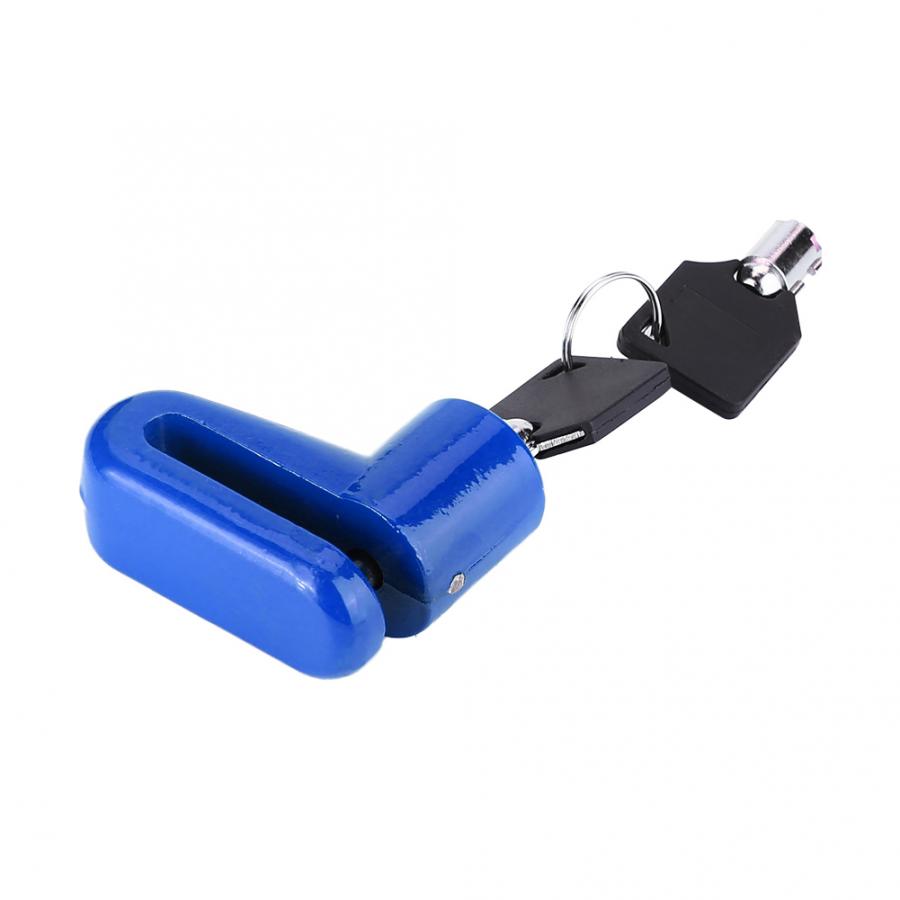 bike lock metal bicycle anti-theft lock portable anti-corrosion motorcycle electromobile disc brake lock bicycle accessories