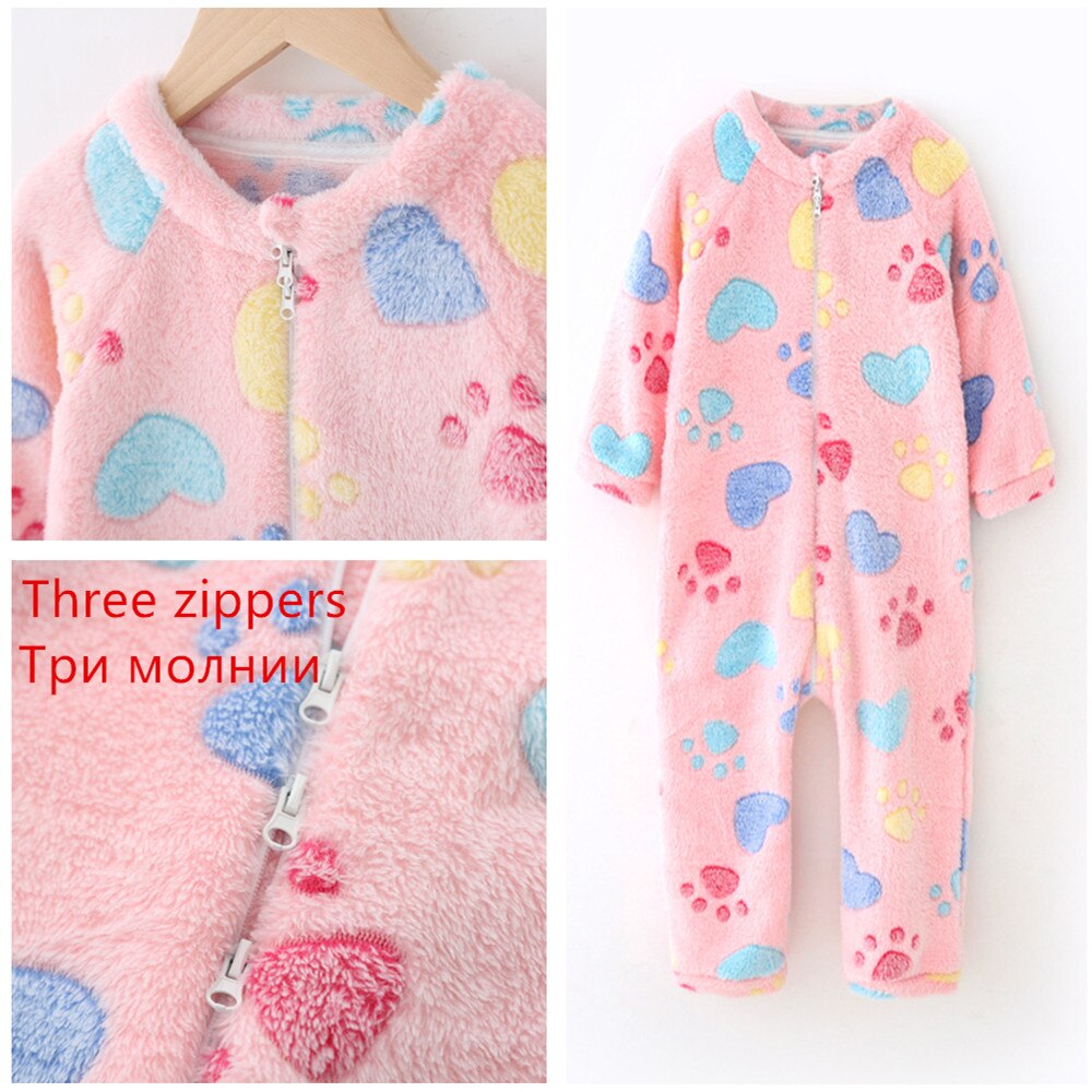 Art Pyjama schlafsack Neugeborenen Jungen Mädchen Klettern Kleidung kigurumi für freundlicher bademantel Kind Pyjama für mädchen nachtwäsche